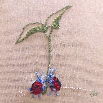 ladybird embroidery