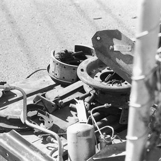 wreckage pile photo
