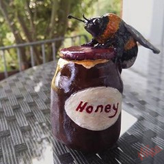 Bumblebee sculpture